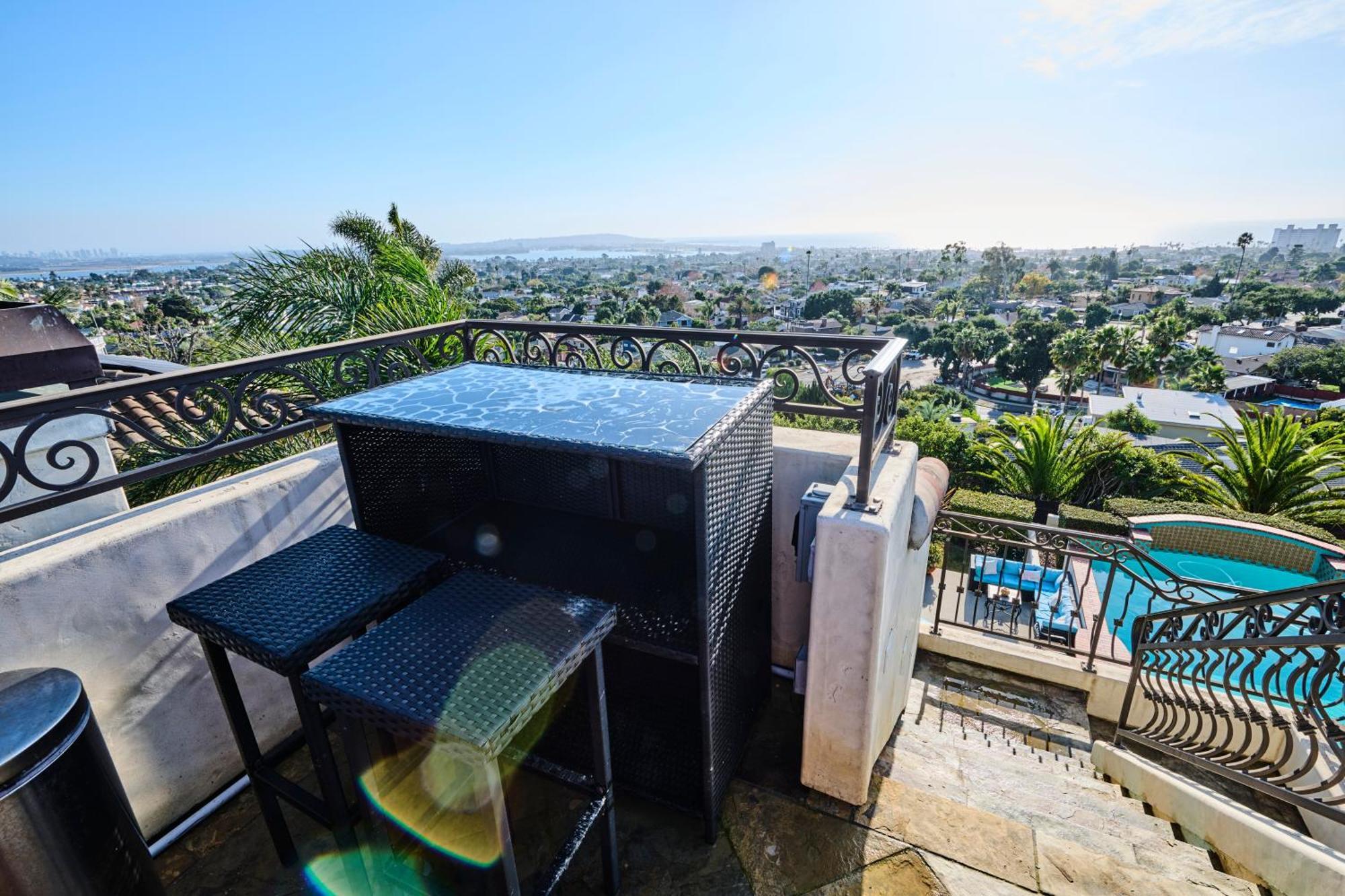 360 Degree Ocean & City Views With Pool, Spa, Close To The Beach! Pets Ok San Diego Buitenkant foto