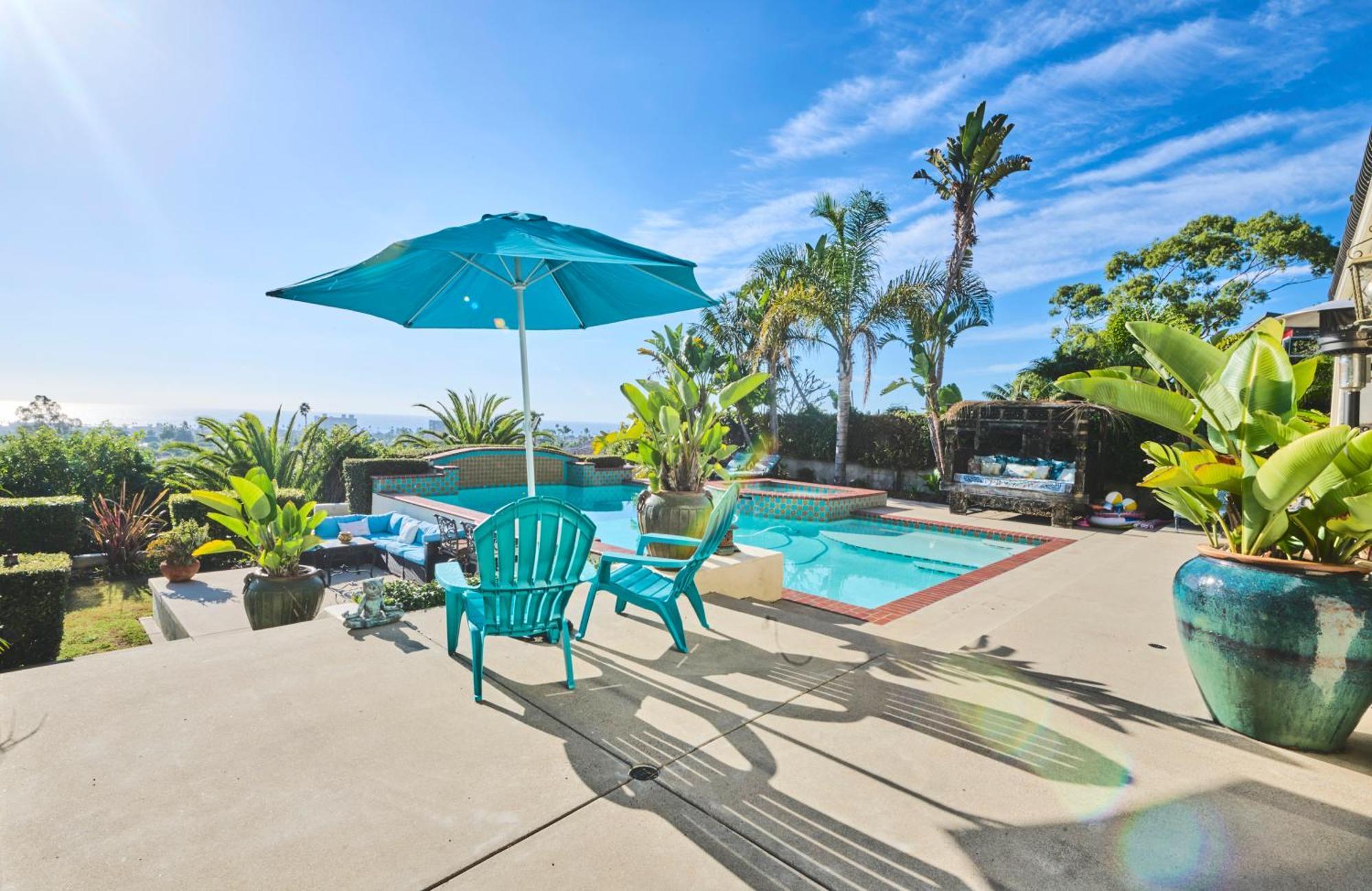 360 Degree Ocean & City Views With Pool, Spa, Close To The Beach! Pets Ok San Diego Buitenkant foto